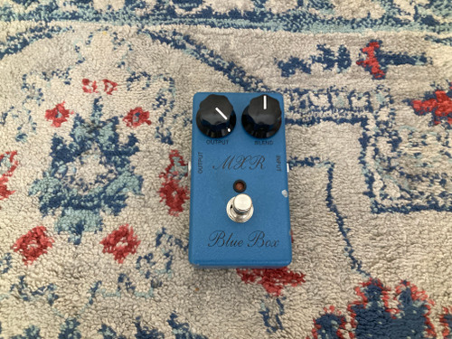 Used MXR BLUE BOX SCRIPT REISSUE Pedal 41112-S000094137