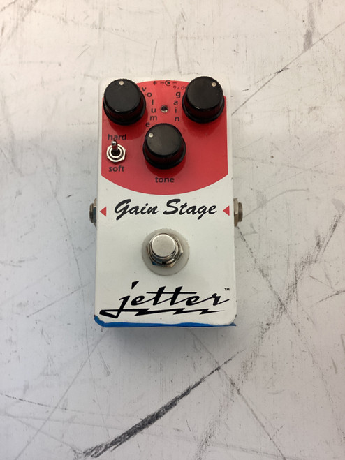 Used JETTER RED GAIN STAGE Overdrive Pedal 40107-S000149272