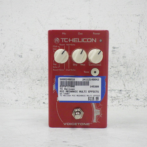 Used TC Helicon Mic Mechanic Pedal 40042-S000248018
