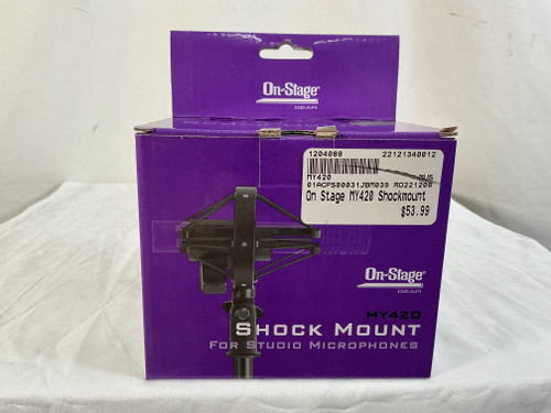 Vist Large View of Product Image Which is New On Stage MY420 Shockmount