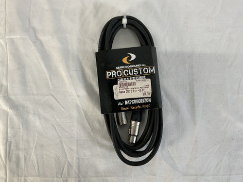 Vist Large View of Product Image Which is New Rapco DMX 5 Pin -10 Ft