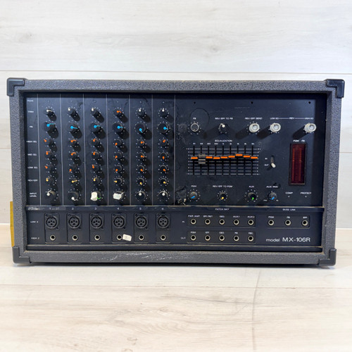Vist Large View of Product Image Which is Used TOA MX-106R Powered Mixer Amp
