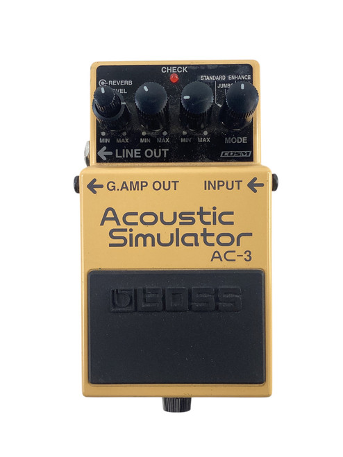 Used Boss AC-3 Acoustic Simulator Guitar Effects Pedal 41115-S000108615