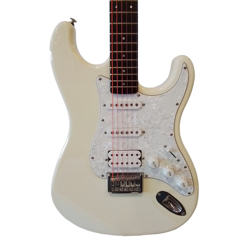 Vist Large View of Product Image Which is Used FRETLIGHT 500 SERIES AS-IS S Type Electric Guitar White 6-String 40009-S000300098