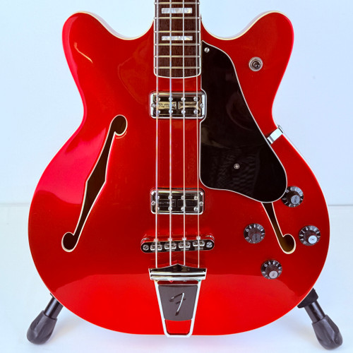 Used 2014 Fender Coronado II Semi-Hollowbody Electric Bass Guitar  41121-S000048926