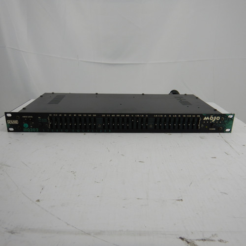 Used Rane MQ302 MOJO SERIES GRAPHIC EQUALIZER Equalizer 40123-S000124502