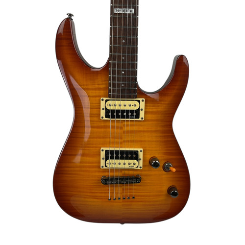 Used LTD H-101FM Double Cut Electric Guitar Cherry Sunburst 6-String 41120-S000030645