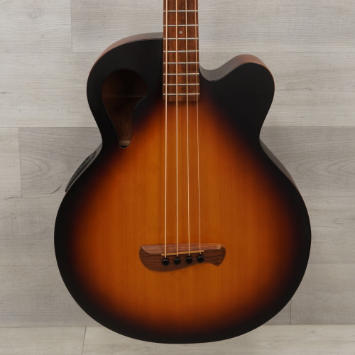 Used Tacoma CB10 Thunderchief Acoustic Bass Guitar Sunburst 40015-S000318384