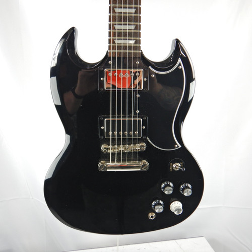 Used Epiphone SG G400 W/SD SETH LOVERS AND MOJOTONE SG Type Electric Guitar Black 6-String 40123-S000124637