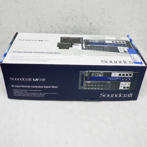 Vist Large View of Product Image Which is Used Soundcraft UI16 Digital Mixer  40042-S000248488
