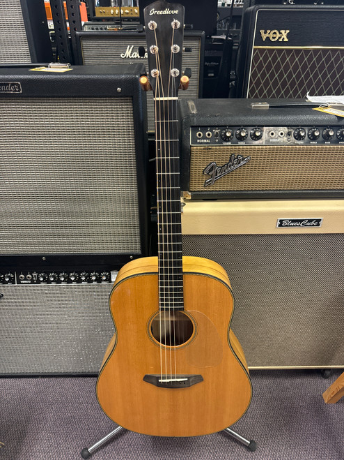 Used Breedlove OREGON DREADNAUGHT Acoustic Guitar Natural 40085-S000103712