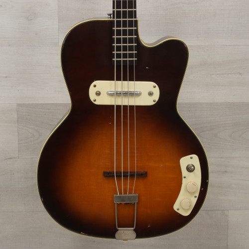 Used Kay K-5965 Vintage Bass Guitar Sunburst 40015-S000318601