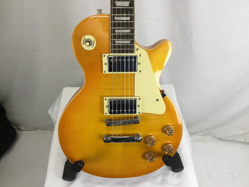 Used Glen Burton GOLDTOP LP STYLE LP Type Electric Guitar Gold top 6-String 40012-S000293829