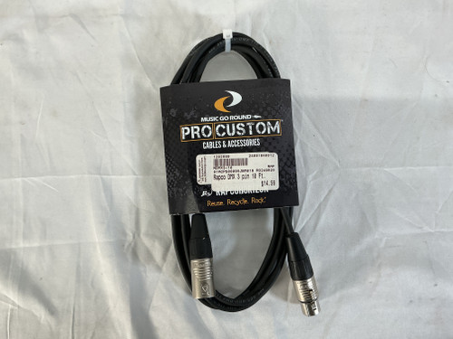 Vist Large View of Product Image Which is New Rapco DMX 3 pin 10 Ft.
