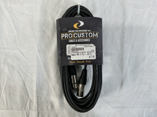 Vist Large View of Product Image Which is New Rapco DMX 3 Pin - 20 Ft