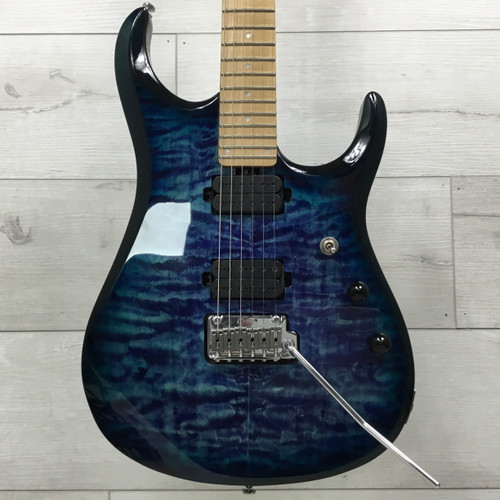 Vist Large View of Product Image Which is Used Sterling by Ernie Ball JP150 Petrucci Signature - Neptune Blue - Maple Fretboard