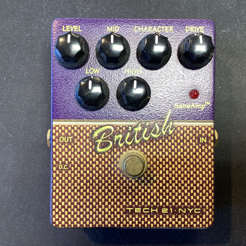 Vist Large View of Product Image Which is Used Tech 21 BRITISH Distortion Pedal