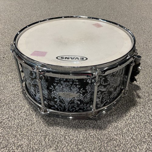Used C & C Drum Company CUSTOM CARDWELL 6X13 HAND PAINTED Snare Drum 41106-S000088071