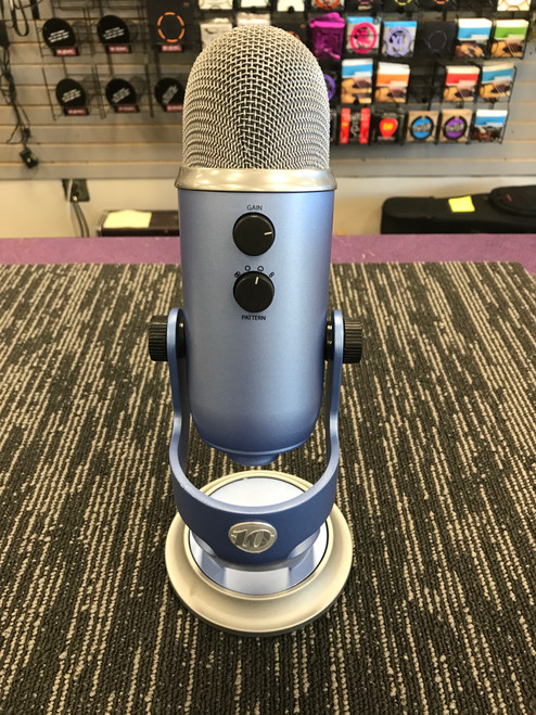 Vist Large View of Product Image Which is Used Blue YETI 10TH ANNIVERSARY USB Microphone