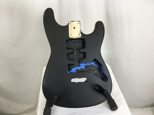 Used Starcaster STRAT BODY BLACK PRIMER Guitar Accessory 40012-S000294504