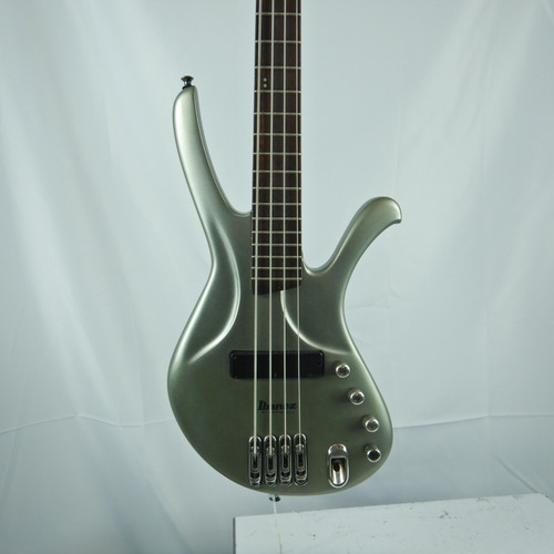 Used Ibanez ERGODYNE EDA900 Vintage Bass Guitar Silver/Gray 4-String 40123-S000125122