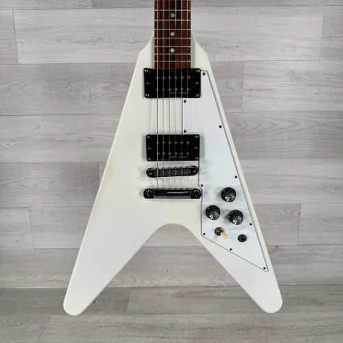 Used Gibson Flying V T - Alpine White - Case Included 40112-S000174810