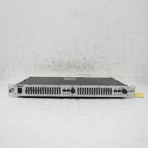 Used Gemini EQ 3000 Equalizer 40042-S000249548