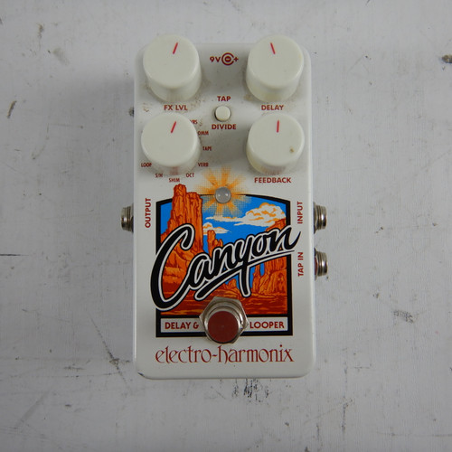 Used Electro Harmonix (E/H) CANYON DELAY+LOOPER PEDAL Delay Pedal 40123-S000125274