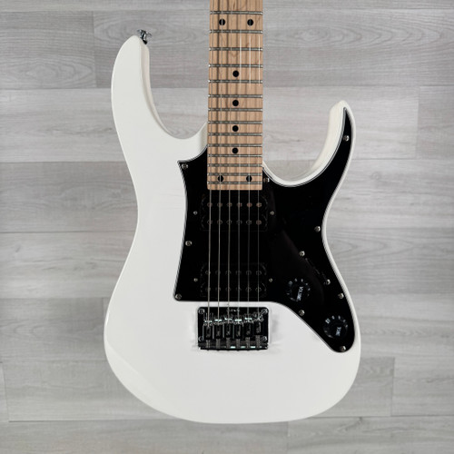 Vist Large View of Product Image Which is Used Ibanez miKro GRGM21 Electric Guitar - White 40112-S000174870