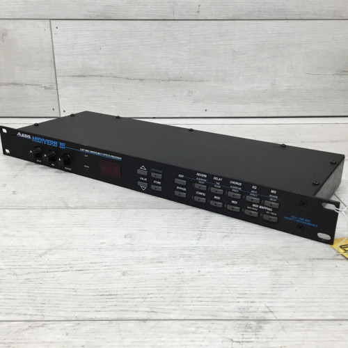 Used Alesis Midiverb III Reverb Pro Sound Effects Unit 40051-S000112730