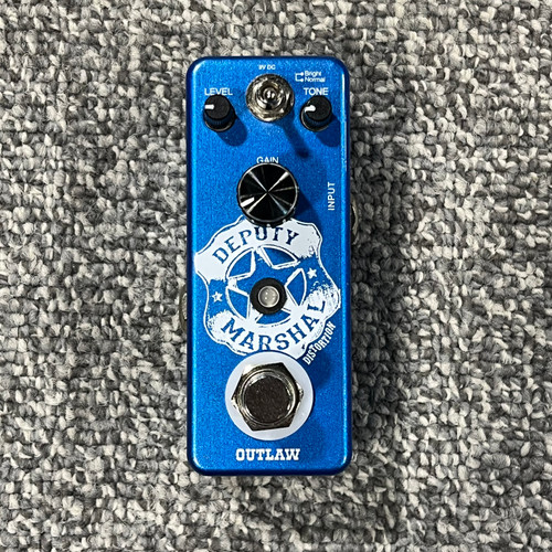 Used OUTLAW GUITAR EFFECTS DEPUTY MARSHAL DISTORTION Guitar Pedal 41106-S000088577