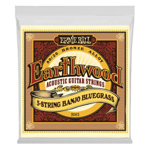 Vist Large View of Product Image Which is New ERNIE BALL BANJO 5str earthwood 41124-ERN2063