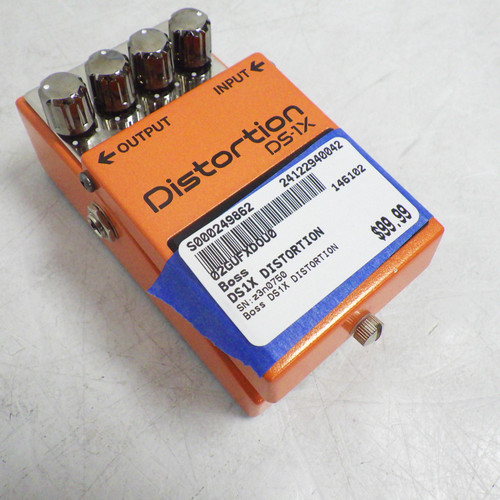 Used Boss DS1X Distortion Guitar Effects Pedal 40042-S000249862