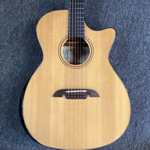 Used Alvarez AG610CEARB Solid Top Acoustic Guitar Natural 40111-S000182827