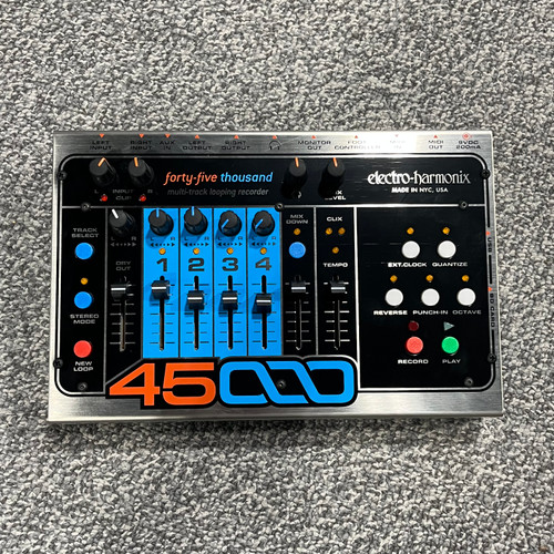 Used ELECTRO HARMONIX 45000 MULTI-TRACK LOOPING RECORDER Looper Pedal 41106-S000088675