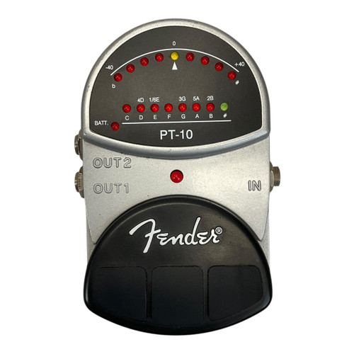 Used Fender PT-10 Tuner Pedal 41117-S000047095