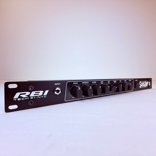 Used Tech 21 Sansamp RBI Bass Preamp Rack Module 41121-S000049367