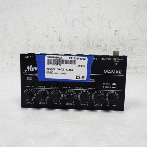 Used Moukey Mamx2 Mixer Mixing Console 40042-S000249972