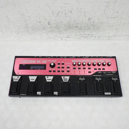 Used Boss Rc-50 Loop Station Looper Pedal 40042-S000249975