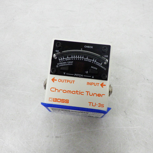 Used Boss Tu-3 S Chromatic Tuner Tuner Pedal 40042-S000249982