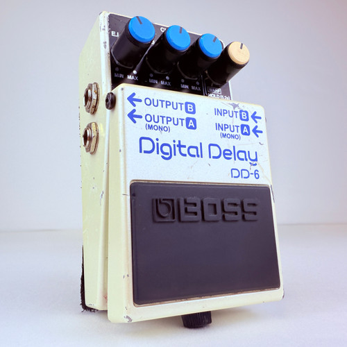 Used Boss DD-6 Digital Delay Guitar Pedal 41121-S000049386