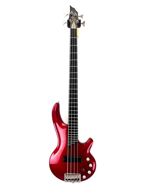 Used Cort CURBOW 4 BASS MIK J Type Bass Guitar Red 4-String 41124-S000199827
