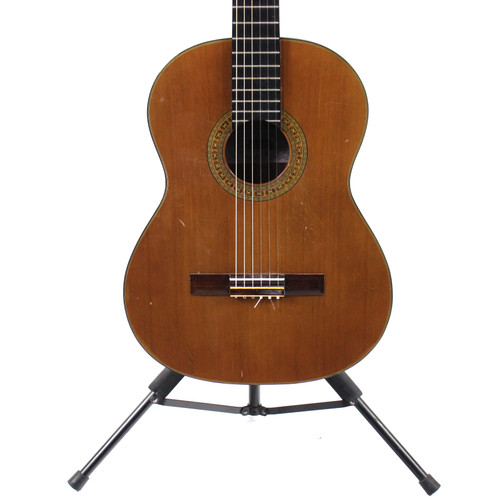 Aria MODEL NO 64 Vintage Solid Top Acoustic Guitar Natural