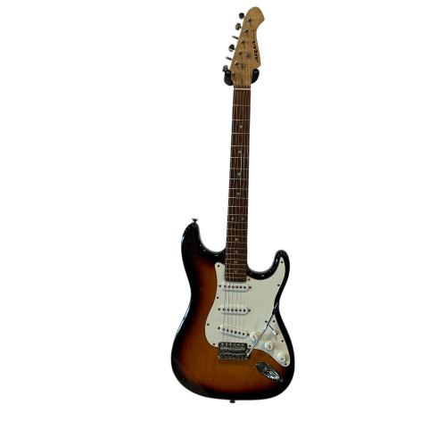 Used Aria STG-SERIES S Type Electric Guitar Sunburst 6-String 40009-S000301175