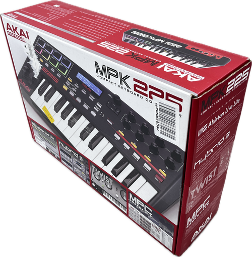 Used Akai MPK225 25-Key Controller 25-Key 41124-S000199861