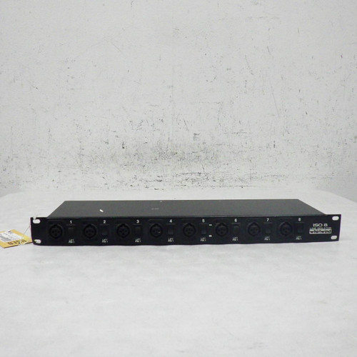 Used Whirlwind ISO 8 Line Level Isolator Rackmount 40042-S000250099
