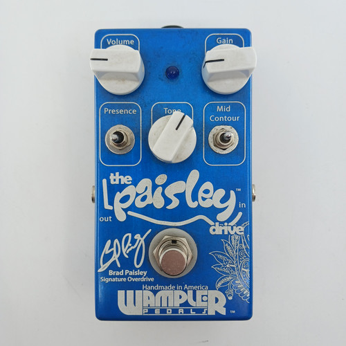Used Wampler THE PAISLEY DRIVE Distortion Pedal 40081-S000109773