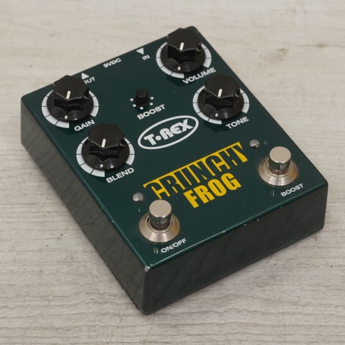 Used T-Rex Engineering Crunchy Frog Overdrive Pedal 40015-S000320011