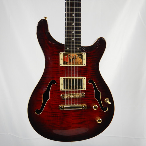 Vist Large View of Product Image Which is Used AIO WOLF KLP 45 Semi-Hollow Electric Guitar Custom Graphics 6-String 40123-S000125551