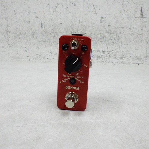 Used Donner Harmonic Square Guitar Effects Pedal 40042-S000250223